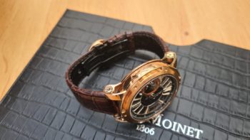 Louis Moinet Whisky Watch Gold