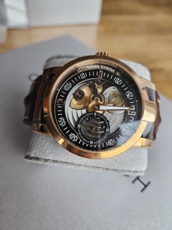 Armin Strom Cognac Watch Gold